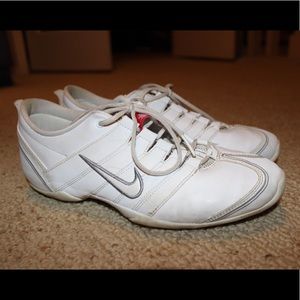 White Nike Cheer Shoes